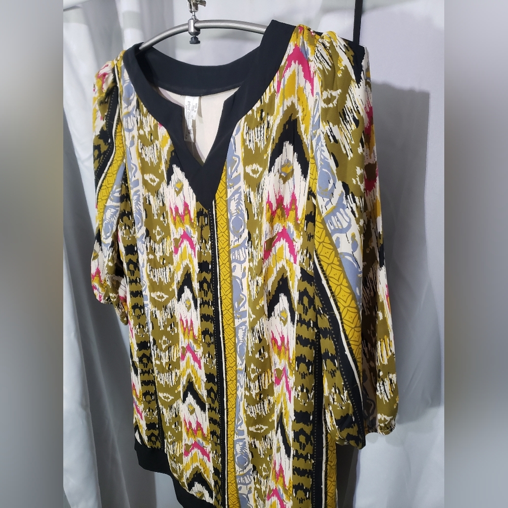 Pink Owl Multicolor Patterned Dress - Picture 6 of 11